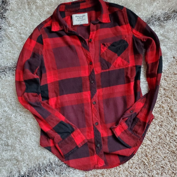 Clearance Abercrombie flannel - Picture 5 of 5